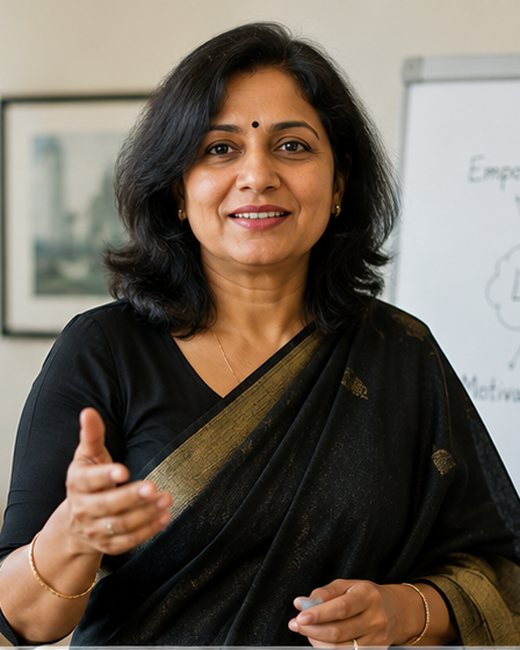 An ICF-accredited leadership coach at BYLD Coaching